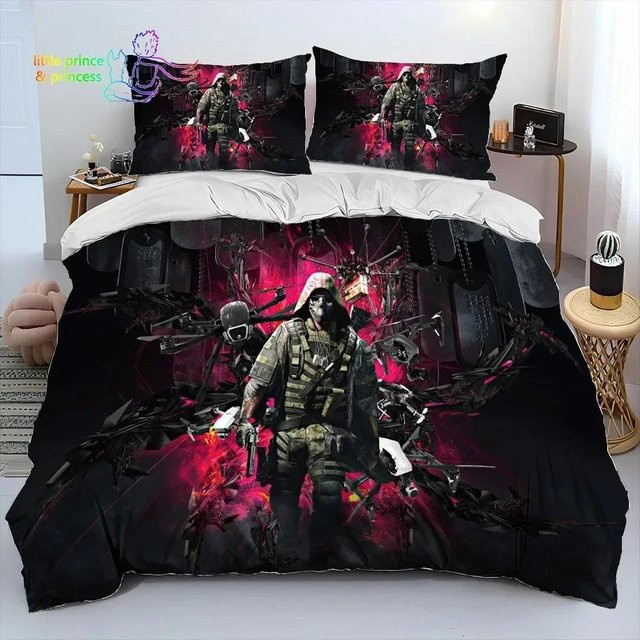 Call of Duty Gamer Bettwäsche-Set von Binchi Outdoor Product in Schwarz, Material Mikrofaser, B/H: 260 x 220 cm - Bild 1