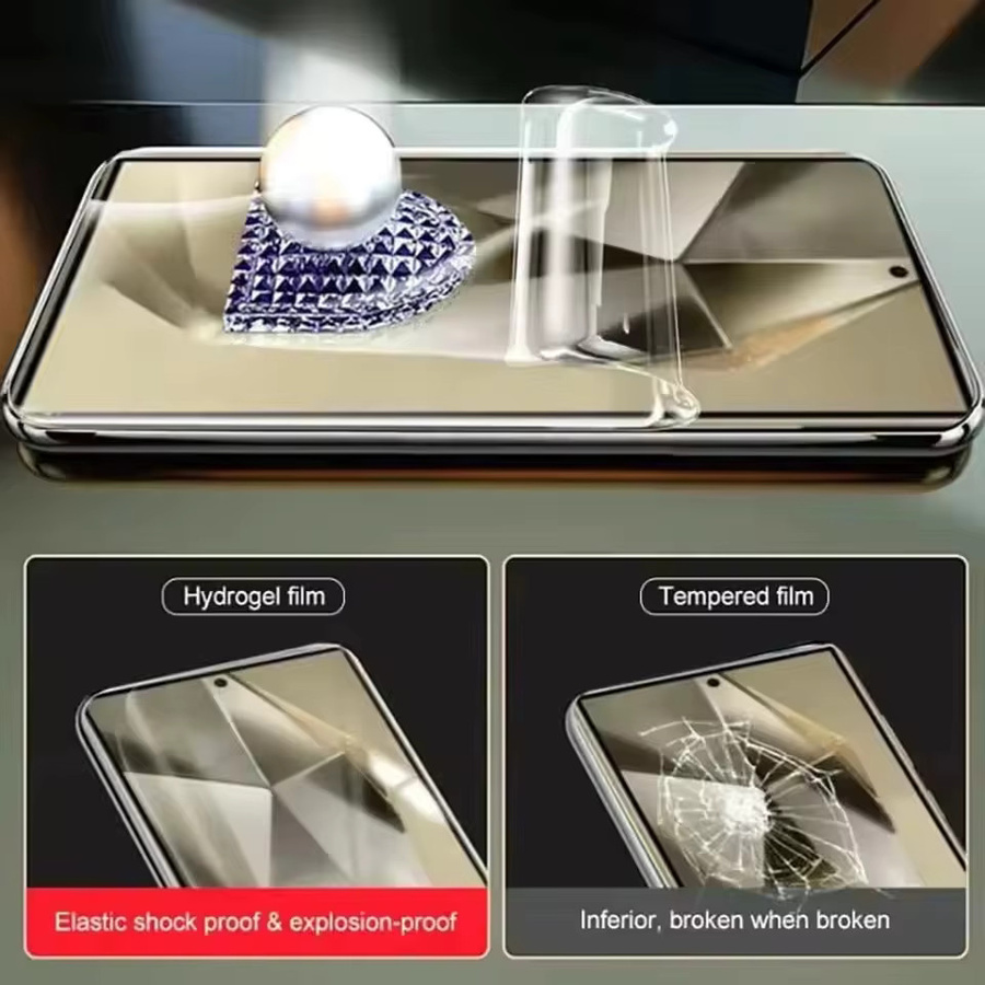 HD Hydrogel Displayschutzfolie für Samsung Galaxy A57 5G A56 5G A55 A54 A36 A32 A17 A16 A15 A13 A07 A72 transparent - Bild 4