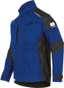 Kübler ACTIVIQ cotton+ Jacke blau/schwarz Größe L - Bild 1