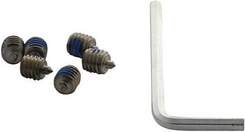 Intersteel Sechskantschrauben aus Stahl, 6 Stück, Farbe: Silber, M6 x 8 mm - Bild 1