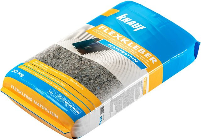Knauf Flexkleber Naturstein weiß 20 kg - Bild 1
