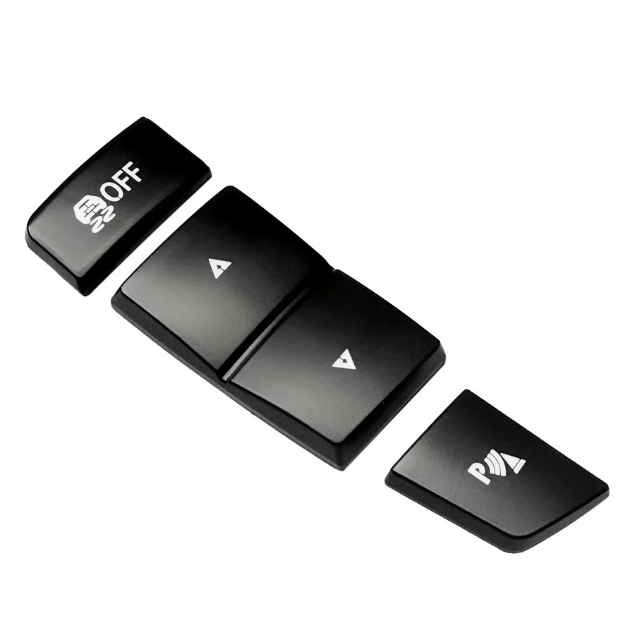 Zierleisten-Set für BMW 5er 6er 7er Serie X3 X4 zur Abdeckung von Handbremshebel, Schaltpanel und Start-Taste in Schwarz von angelguoguo - Bild 2