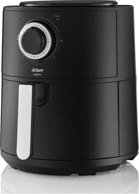 Arzum Heißluftfritteuse Air Fryer in Schwarz/Silber - Bild 1