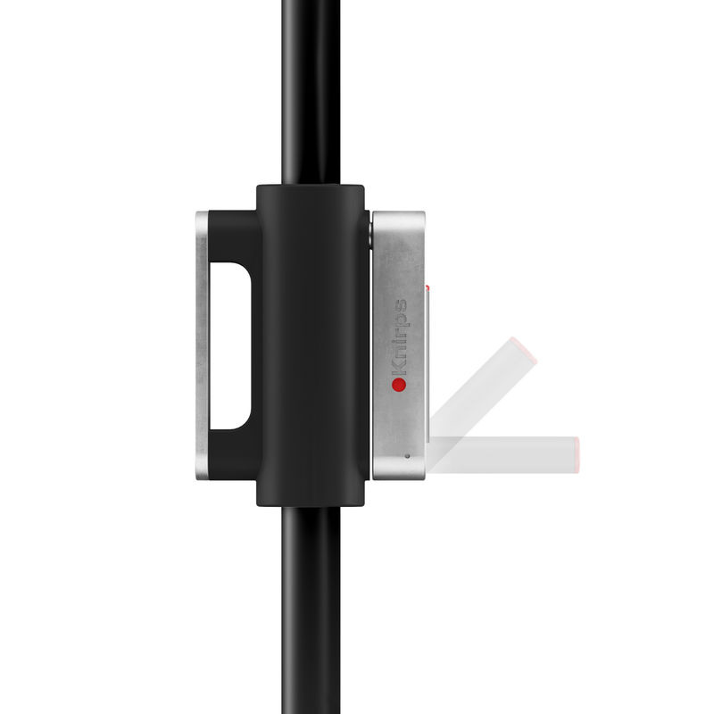 Knirps Sonnenschirm Apoll Black Edition in Light Grey, B/T: 240 x 240 cm - Bild 2