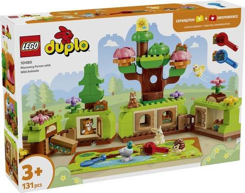 LEGO DUPLO Wald mit wilden Tieren Bauset ab 3 Jahren - Bild 1
