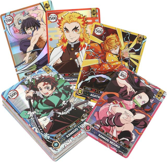 Bandai Demon Slayer Sammelkarten, Englische Version, 50-teiliges Set - Bild 1