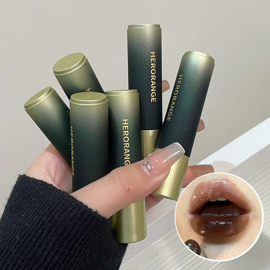 Herorange Spiegel-Lipgloss, Matt, #01, Damen - Bild 3