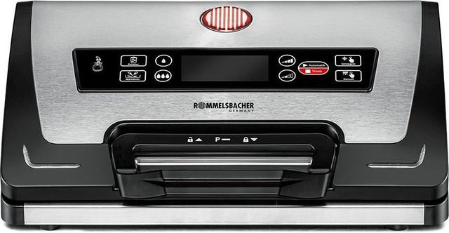 Rommelsbacher Vakuumierer VAC 585 in Schwarz und Edelstahl - Bild 1