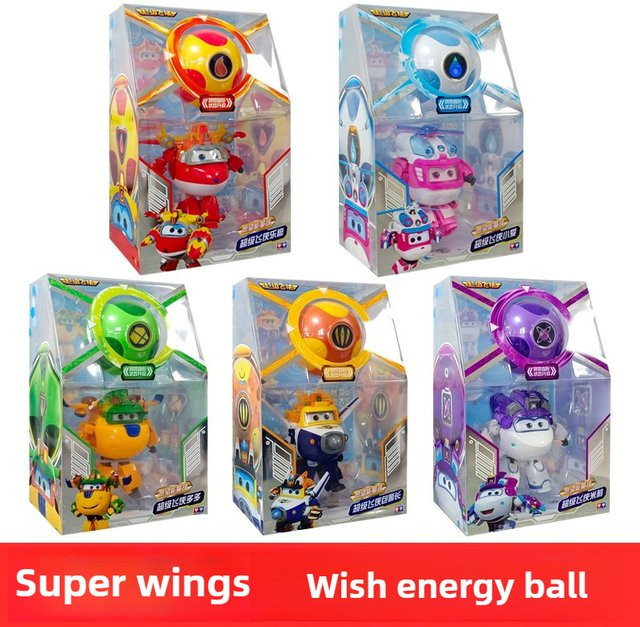 Auldey Super Wings Jett Transforming Toys, Fahrzeuge, Set - Bild 1