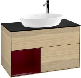 V&B Waschtischunterschrank Finion 100 Wandbeleuchtung in lackierter Ausführung B/T/H: 100 x 50,1 x 50,1 cm - Bild 1