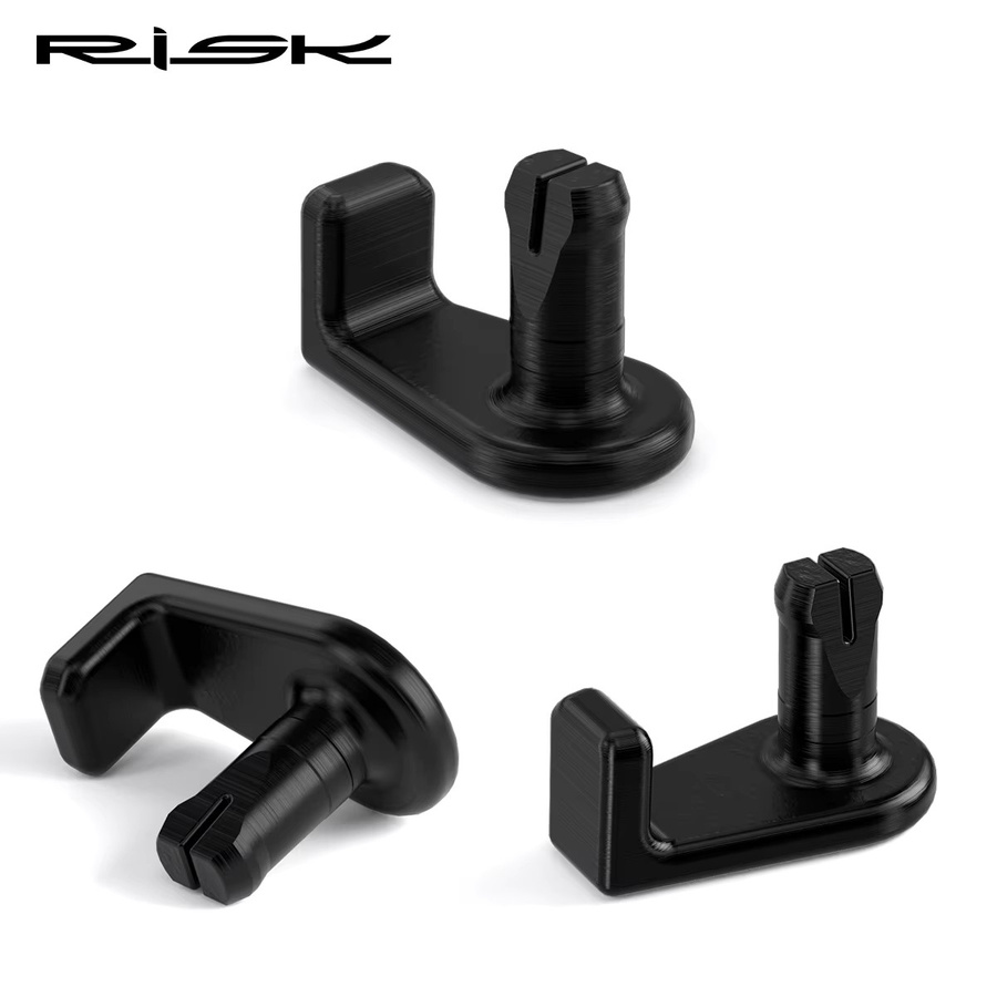 RISK Rennrad SD300 Schaltwerk Di2 E-Rohr Organizer mit Clip und Ladekabel Adapter in Schwarz und Orange - Bild 5