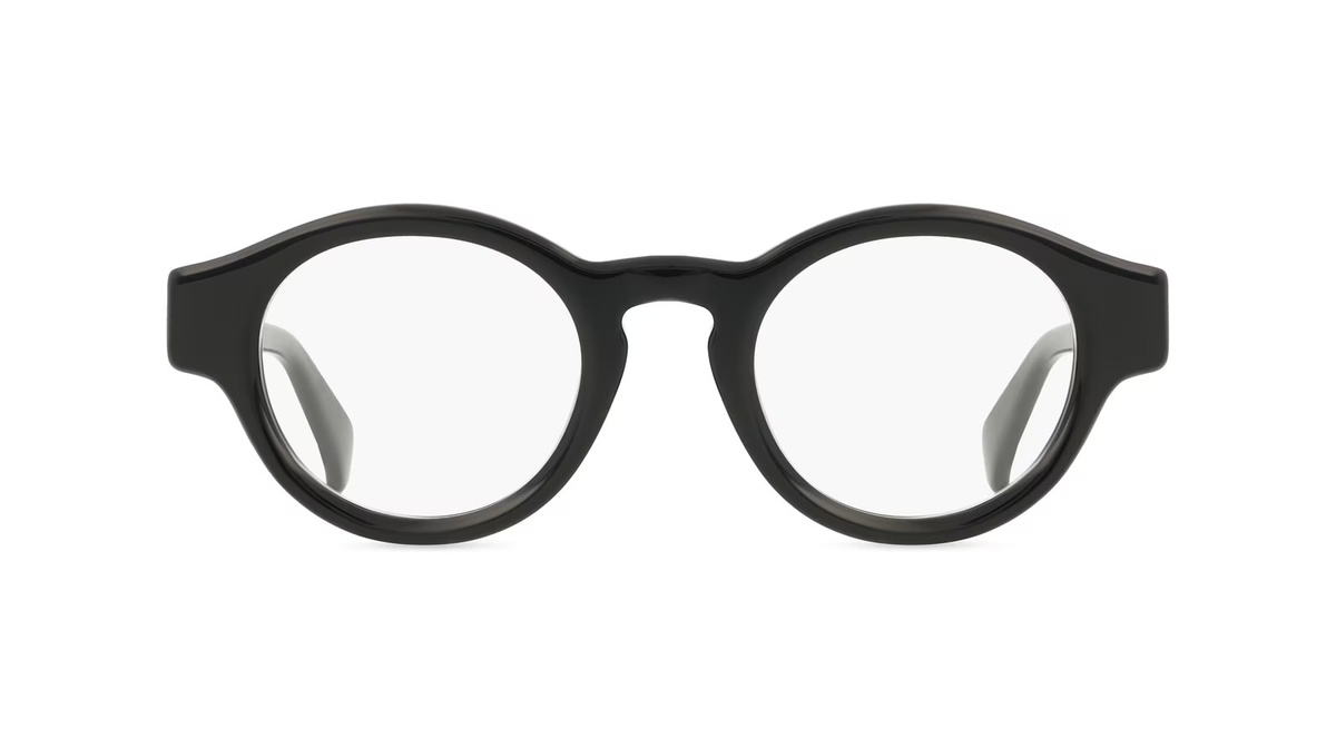 Kenzo KZ50197I Korrektionsbrille Herren, Vollrand, Panto, Kunststoff, schwarz - Bild 1