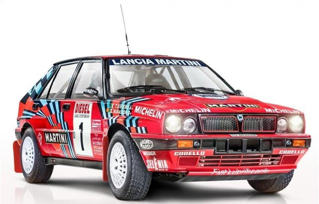 Italeri Lancia Delta 16VHF integ Sanremo´89, Fahrzeug, Rot - Bild 1