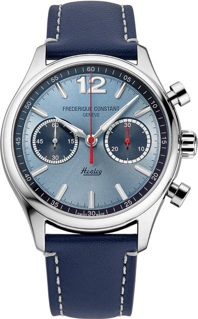Frederique Constant Chronograph, Automatik, Edelstahl, 42 mm, Herren - Bild 1