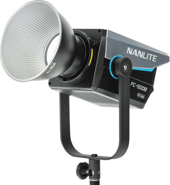 Nanlite FC-500B Bi-Color LED-Studioleuchte in Schwarz - Bild 1