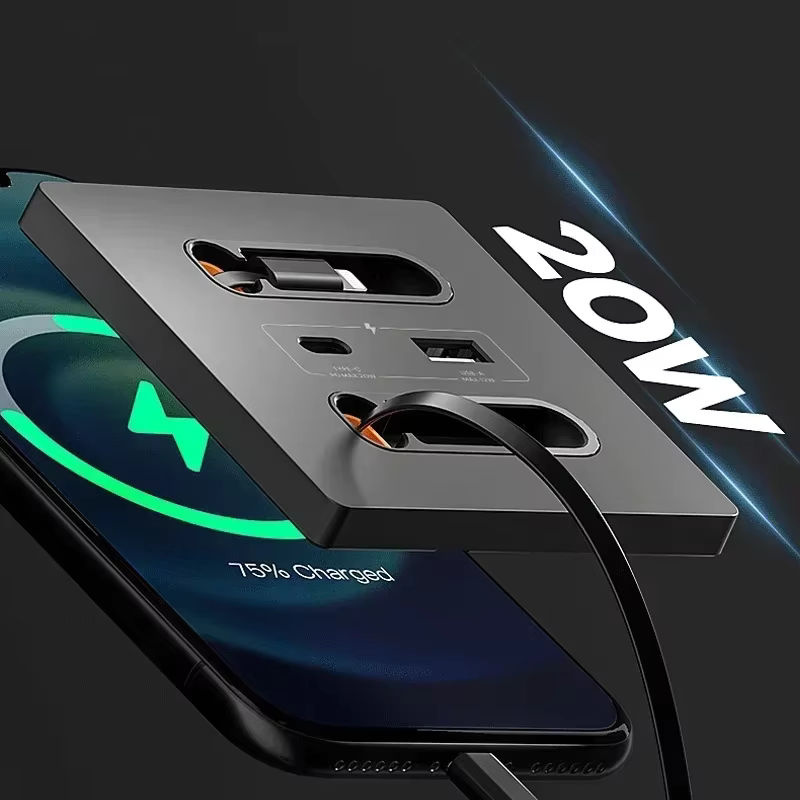Depo Guye Smart-Steckdose mit USB-C-Anschluss und 20 W Schnellladung - Bild 2