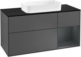 V&B Waschtischunterschrank Finion mit Wandbeleuchtung, Breite: 120 cm, Tiefe: 50,1 cm, Höhe: 50,1 cm - Bild 1
