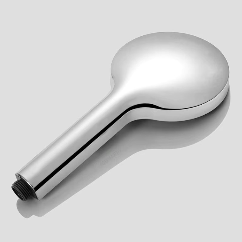 IOUHAPPY Handbrause Duschkopf mit 5 Strahlmodi in Chrom und Silber, Durchmesser: 26,0 cm - Bild 3