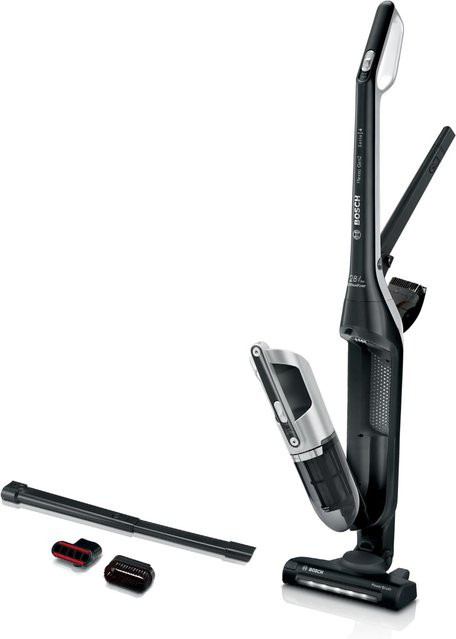 Bosch Akku-Stielstaubsauger BBH3P2801 in Schwarz mit LED-Scheinwerfer und beutellose Technologie - Bild 1