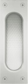 FSB Schiebetürmuschel 42 4211 blind in Silber matt Aluminium, Länge: 120 mm, Breite: 40 mm - Bild 1