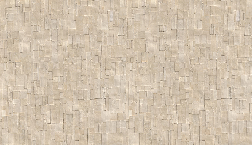 NLXL Wallpaper Remixed 01 REM-01 Vlies Tapete in Beige mit modernem abstrakten Typografie-Design - Bild 1