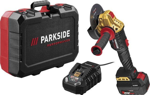 Parkside Performance 20 V Akku-Winkelschleifer Limited Edition PPWSA 20-Li A1 in Multicolor mit Akku und Ladegerät - Bild 1