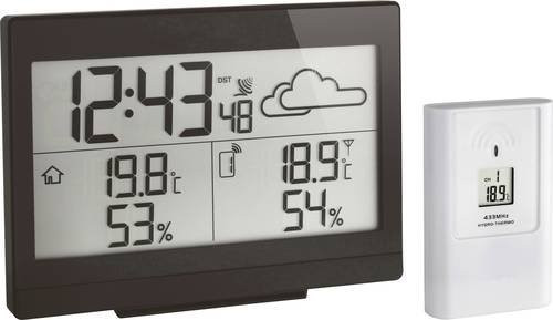 TFA Funk-Wetterstation Dostmann CASA 35.1135.01 Schwarz - Bild 1
