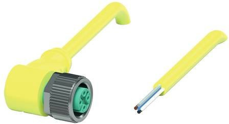 Pepperl+Fuchs 254648 Sensor-Aktor-Steckverbinder konfektioniert gelb Länge: 2 m Polzahl: 5 - Bild 1