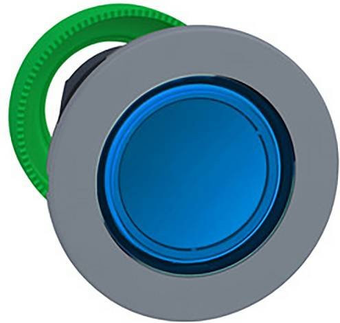 Schneider Electric ZB5FH063C0 Drucktaster-Frontelement aus Kunststoff in Blau und Grau - Bild 1