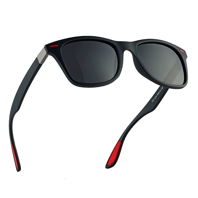 Fahren Sonnenbrille, Herren, Vollrand, Schwarz, Kunststoff, polarisiert - Bild 3