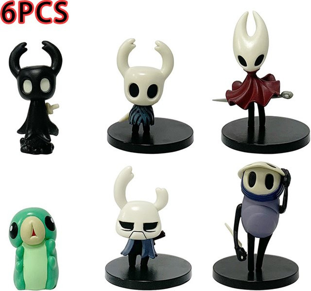 Bandai Hollow Knight Ritter Action Figur, 6-teiliges Set - Bild 1