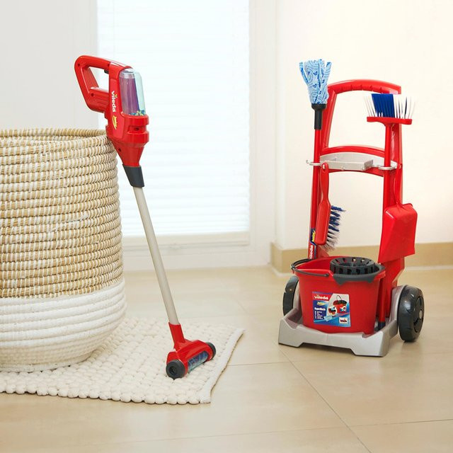 Theo Klein Besenwagen Staubsauger Upright 3in1 - Bild 1