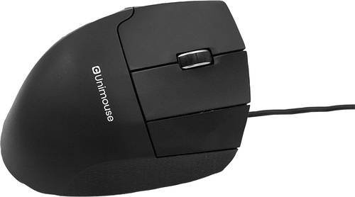 Contour Design UniMouse kabelgebundene optische Maus in Schwarz mit 7 Tasten und bis zu 1200 dpi - Bild 1