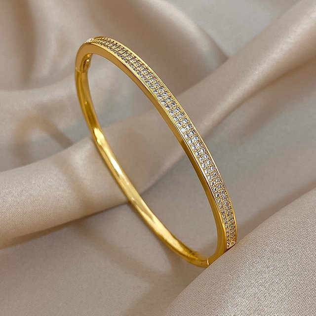 Greatera Armband, Gold, Zirkonia, Damen - Bild 1