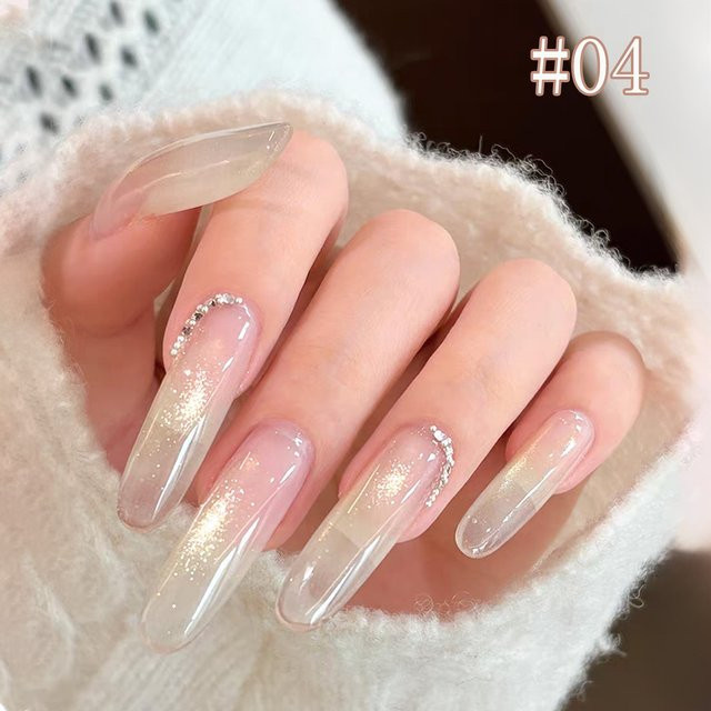 MISS SHAKA Magnetischer Gel-Nagellack, 12 ml, Schimmernd, 4 Farben - Bild 1