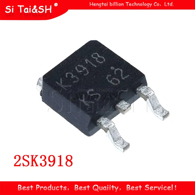 10 Stück Si Tai&SH SK3918 MOSFET SMD IC in Schwarz, SOT-252 Gehäuse - Bild 2