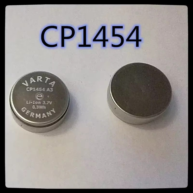CP1454 A3 Kopfhörer Batterie 3,7 V mit Pins und Fuß in Silber - Bild 2