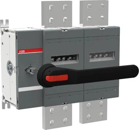 ABB OT3200E02P Lasttrennschalter 1000V Schwarz und Grau - Bild 1