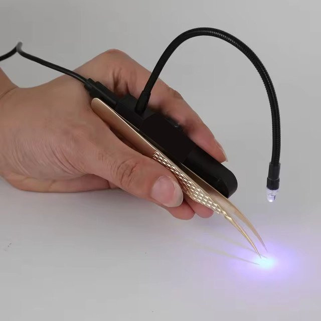 VUSUM UV Wimpern Lampe mit Pinzette - Bild 1