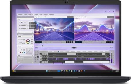 Dell Pro Max 16 PXM0V Notebook Schwarz mit 40,6 cm Display, Intel Core Ultra 7 265H, 512 GB SSD, Windows 11 Pro, HDMI und USB-C - Bild 1