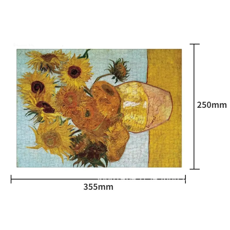 Maxrenard Van Gogh die Sonnenblumen, Puzzle, 35,5 Stück - Bild 2
