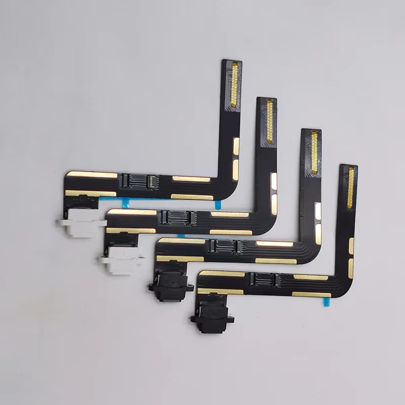USB-C Ladegerät Dock Anschluss Flex Kabel für Apple iPad 7 8 9 10,2 Zoll (Modelle A2198, A2197, A2200, A2270, A2428, A2602, A2603) in Schwarz - Bild 1
