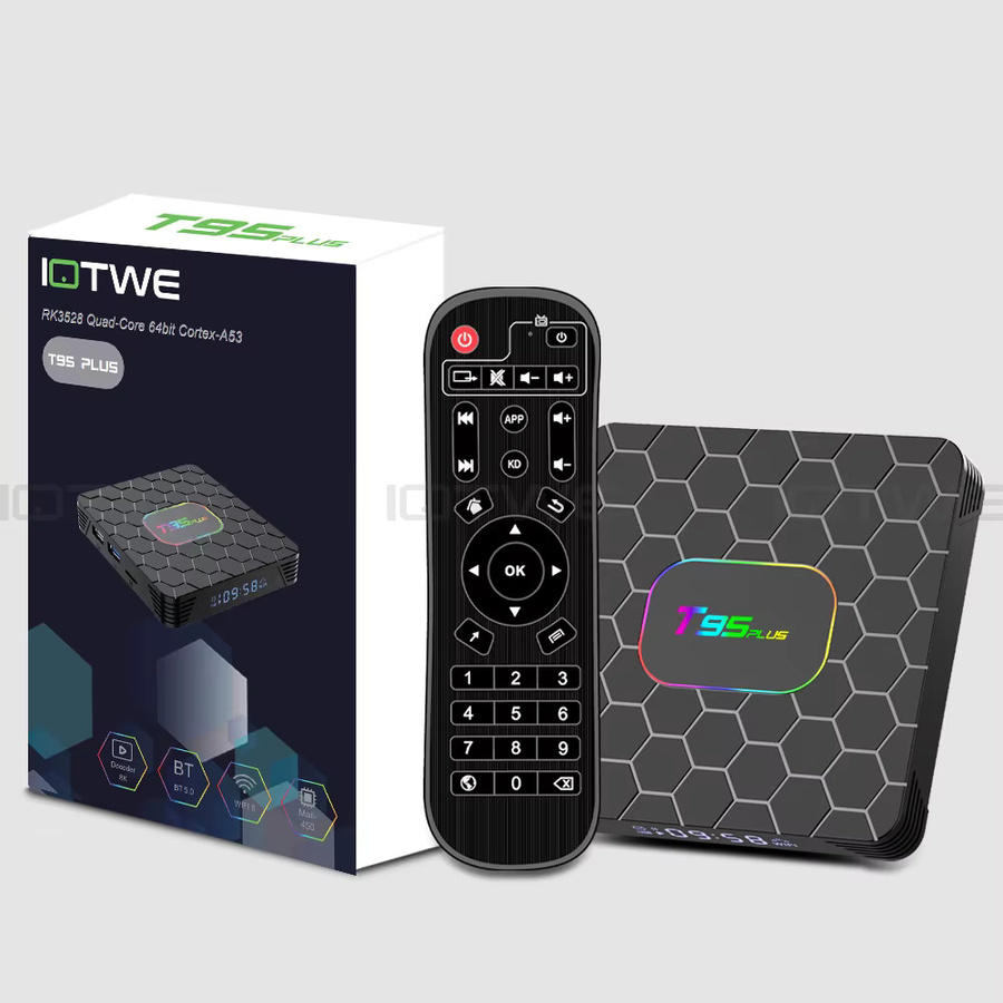 XGODY T95 PLUS Smart TV Box Android 14 Set-Top-Box mit RK3528 Quad Core, 8K, WIFI6 und Bluetooth 5.0, Schwarz - Bild 5