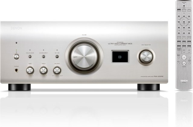 Denon PMA-3000NE Stereo Vollverstärker in Silber mit Optical und USB-C Anschlüssen - Bild 1