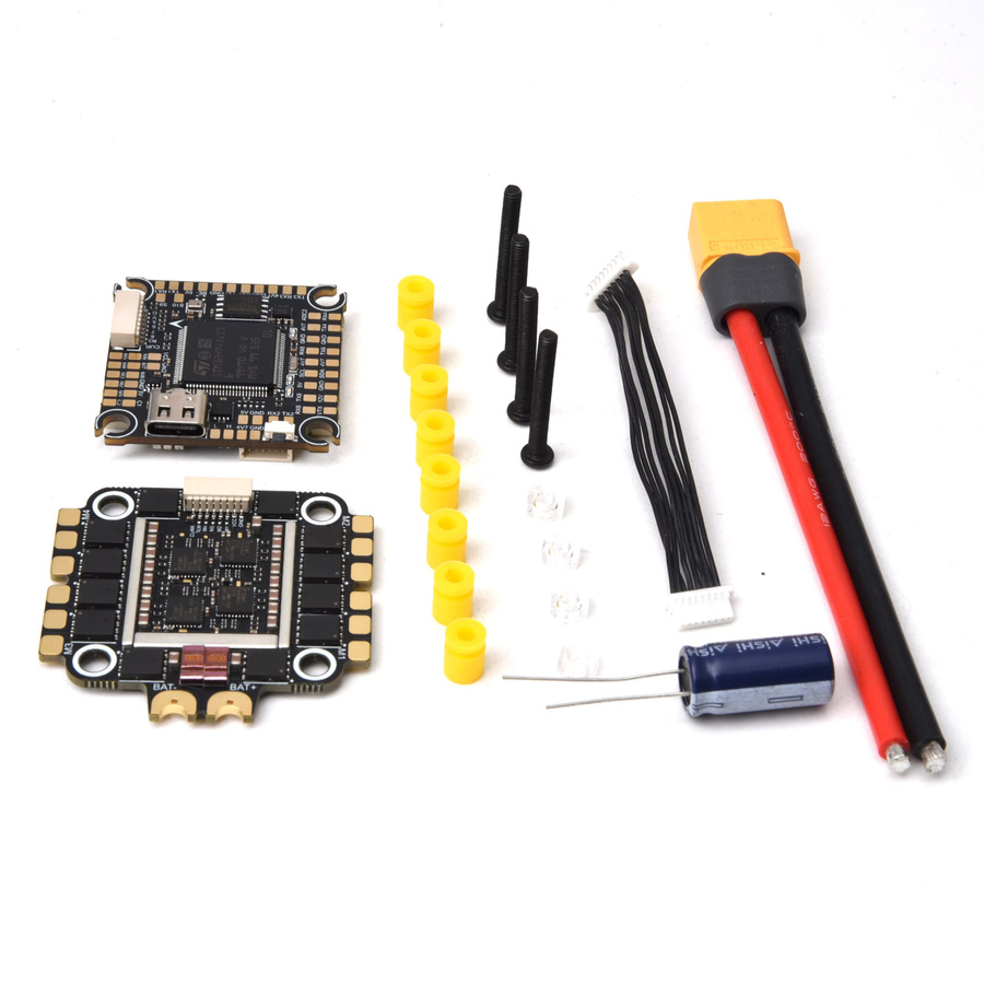 Readytosky H743 H7 FC Flugcontroller mit integriertem OSD MicroSD 65A BLheli-32 4IN1 ESC, black - Bild 2