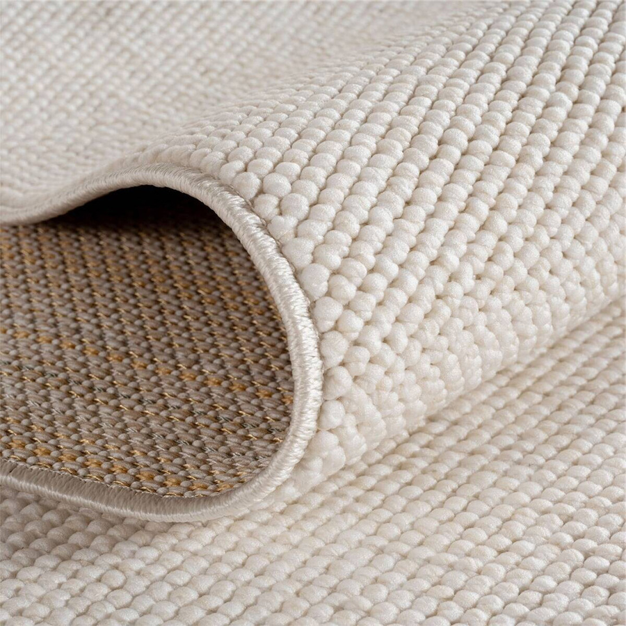 Ayyildiz Flachgewebeteppich Helix Rund Creme Beige Ø 120 cm - Bild 2
