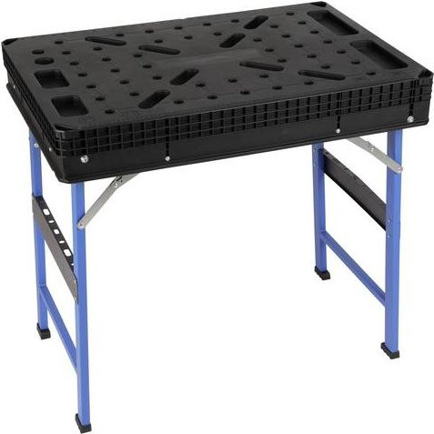 STARX Klappwerkbank Schwarz/Blau Höhe: 45 cm - Bild 1