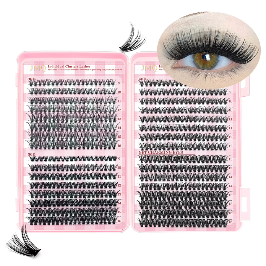 LAKANAKA Wispy Lash Clusters Wimpernverlängerung, Natürlich - Bild 6