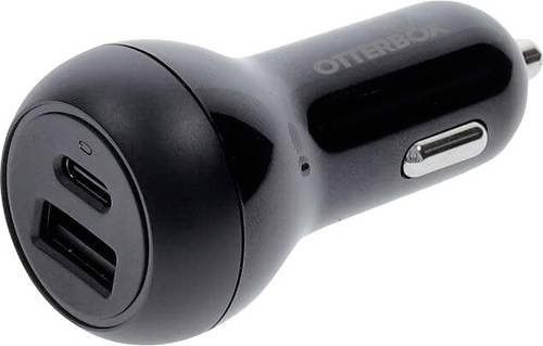 Otterbox KFZ-Schnellladegerät mit 20W USB-A und USB-C PPS USB PD 3.0 in Schwarz - Bild 1