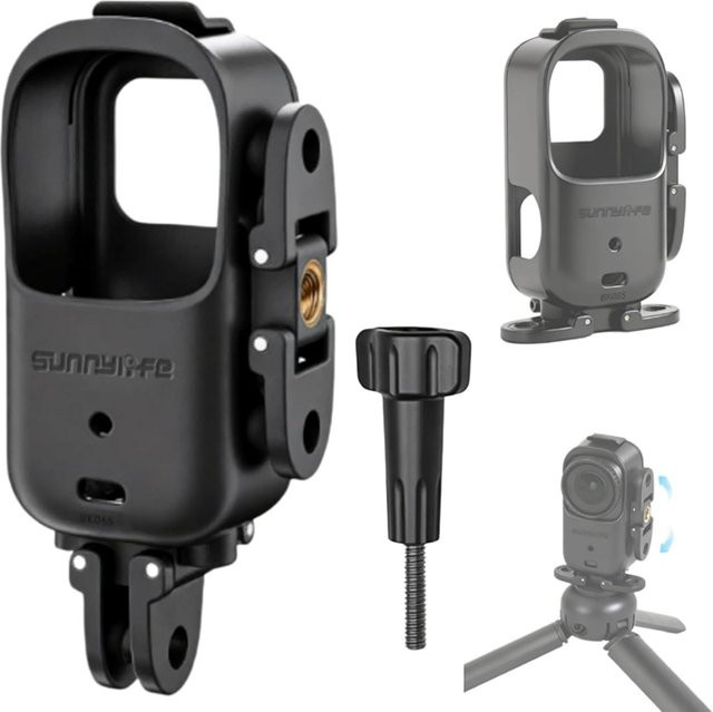 DJI Osmo Nano Käfighalterung mit faltbarem Schutzrahmen in Schwarz - Bild 1